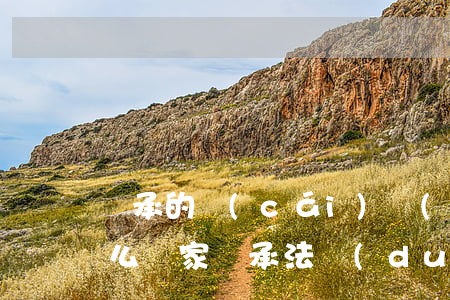 繼承的財(cái)產(chǎn)包括什么(國家繼承法對(duì)財(cái)產(chǎn)由誰繼承)