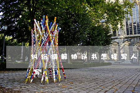 纠纷调解协议书怎样写(人民调解协议书怎么写)