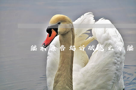 继承原告起诉状怎么写(继承权纠纷起诉状)