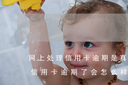 网上处理信用卡逾期是真的吗-网上申请的信用卡逾期了会怎么样
