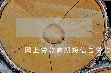 网上贷款逾期短信告(贷款逾期网络公布)