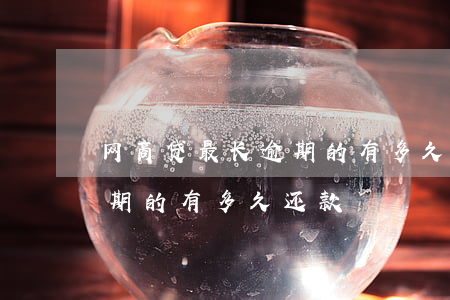 网商贷最长逾期的有多久还-网商贷最长逾期的有多久还款