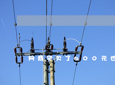 网商贷欠了600元也上征信吗-
