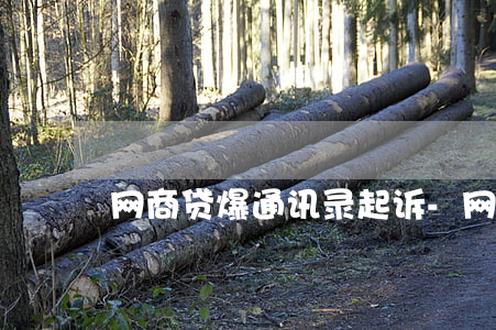 网商贷爆通讯录起诉-网商贷爆通讯录起诉