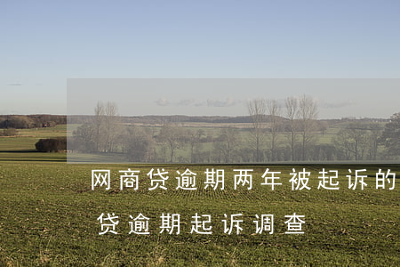 网商贷逾期两年被起诉的可能性有多大（网商贷逾期起诉调查）