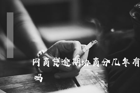 网商贷逾期协商分几年(有网商贷逾期3年的吗)