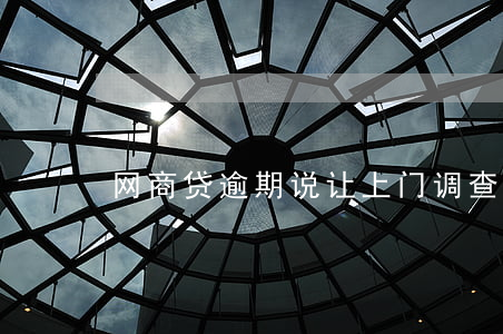 网商贷逾期说让上门调查