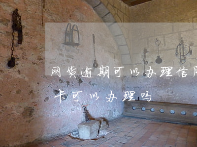网货逾期可以办理信用卡吗(网贷有逾期信用卡可以办理吗)