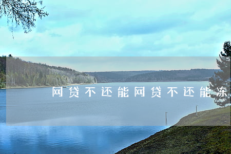 网贷不还能,网贷不还能冻结我的账户吗 网贷不还能,网贷不还能冻结我的账户吗