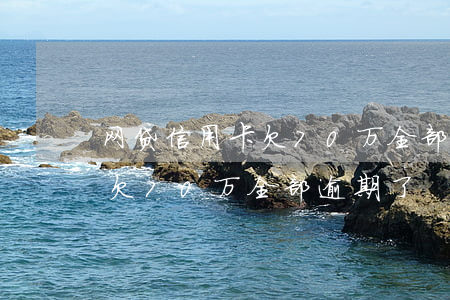 网贷信用卡欠70万全部逾期了(网贷信用卡欠70万全部逾期了)