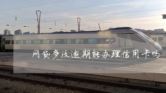 网贷多没逾期能办理信用卡吗