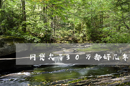 网贷欠了30万都好几年了没事-