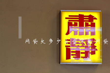网贷欠多少会坐牢(欠网贷多少钱会坐牢)