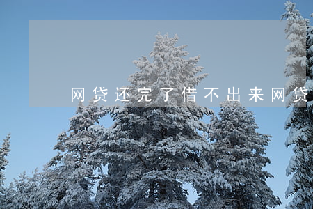 网贷还完了借不出来(网贷还完了借不出来钱)