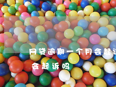网贷逾期一个月会起诉(正规网贷逾期一个月会起诉吗)