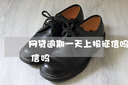网贷逾期一天上报征信吗(逾期一天会上报征信吗)