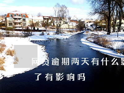 网贷逾期两天有什么影响(网贷逾期了两天还了有影响吗)