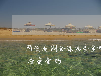 网贷逾期会冻结资金吗(网贷借款冻结需要解冻资金吗)
