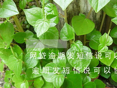 网贷逾期发短信说可以协商是真的吗-网贷逾期发短信说可以协商是真的吗