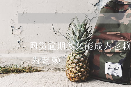 网贷逾期多久能成为老赖(网贷逾期多久会成为老赖)