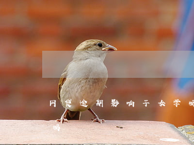网贷逾期影响子女学吗(网贷逾期会影响子女吗)