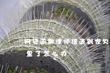 网贷逾期律师信送到家(欠网贷发律师函到家里了怎么办)