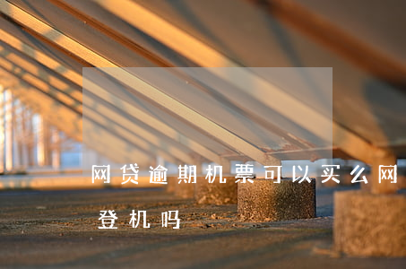 网贷逾期机票可以买么(网贷逾期买了机票能登机吗)