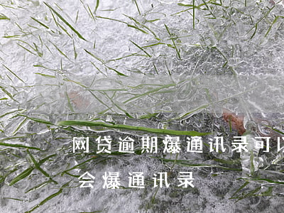 网贷逾期爆通讯录可以起诉吗(网贷逾期会不会爆通讯录)