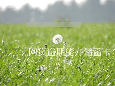 网贷逾期能办储蓄卡