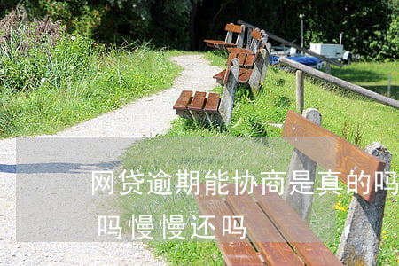 网贷逾期能协商是真的吗(网贷逾期可以商量吗慢慢还吗)