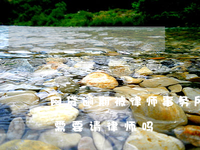 网贷逾期被律师事务所起诉(网贷逾期被起诉需要请律师吗)