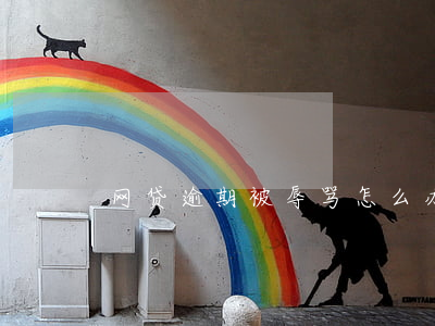 网贷逾期被辱骂怎么办