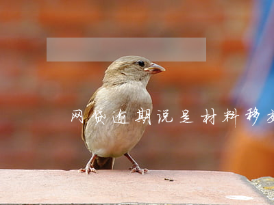 网贷逾期说是材料移交法院排期