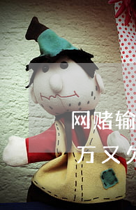 网赌输了欠了网贷几万怎么办(网赌输了几十万,又欠了好几万网贷该如何上岸)