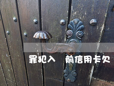 罪犯入獄前信用卡欠貸款怎么辦-
