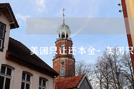 美团只让还本金-美团只让还本金是真的吗