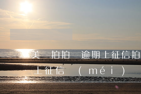 美圖拍拍貸逾期上征信(拍拍貸沒(méi)上征信,沒(méi)還怎么辦)
