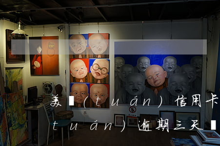 美團(tuán)信用卡逾期4天還 美團(tuán)逾期三天會不會對征信有影響信用卡使用