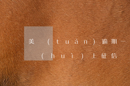 美團(tuán)逾期一個(gè)星期了會(huì)上征信嗎-美團(tuán)逾期一個(gè)星期了會(huì)上征信嗎知乎