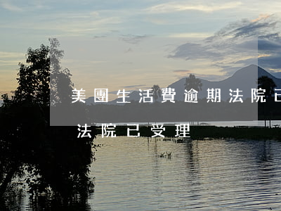 美團生活費逾期法院已受理(美團生活費逾期法院已受理)