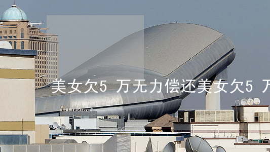 美女欠5万无力偿还(美女欠5万无力偿还)