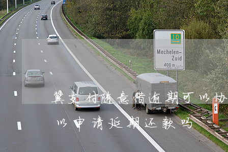 翼支付随意借逾期可以协商还款吗(翼支付可以申请延期还款吗)