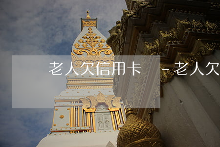 老人欠信用卡債-老人欠信用卡債