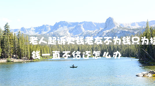 老人起诉欠钱老友不为钱只为挂念-欠老人钱一直不给还怎么办