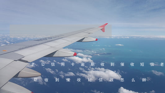 老公信用卡逾期收到催收短信 老公信用卡逾期收到催收短信該怎么辦
