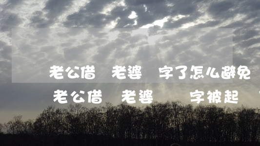 老公借錢老婆簽字了怎么避免債務(wù)（老公借錢老婆沒簽字被起訴了）