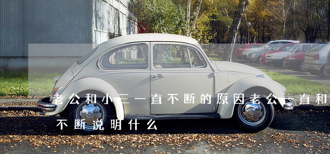 老公和小三一直不断的原因(老公一直和小三不断,说明什么)