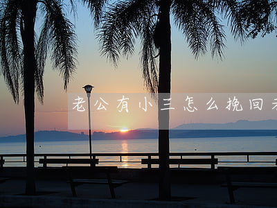 老公有小三怎么挽回(老公有了小三該咋辦)