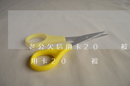 老公欠信用卡20萬會被牽連嗎-老公欠信用卡20萬會被牽連嗎知乎