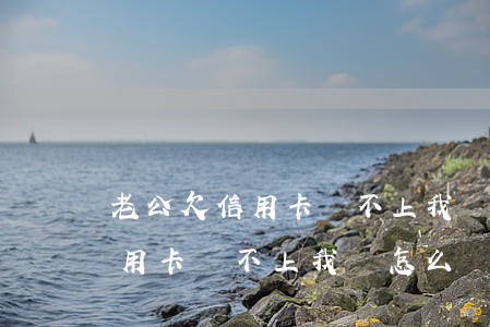 老公欠信用卡還不上我該怎么辦-老公欠信用卡還不上我該怎么辦呢